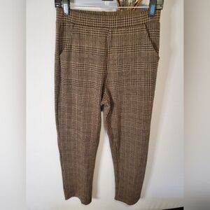 Houndstouth Leggings With Pockets